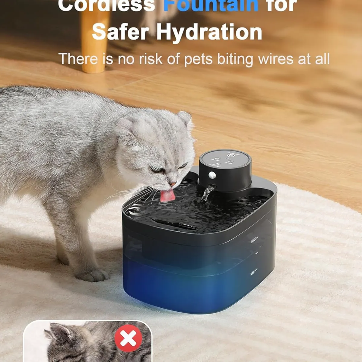 PELUDINES - Fuente De Agua Para Mascotas Que Funciona 22l