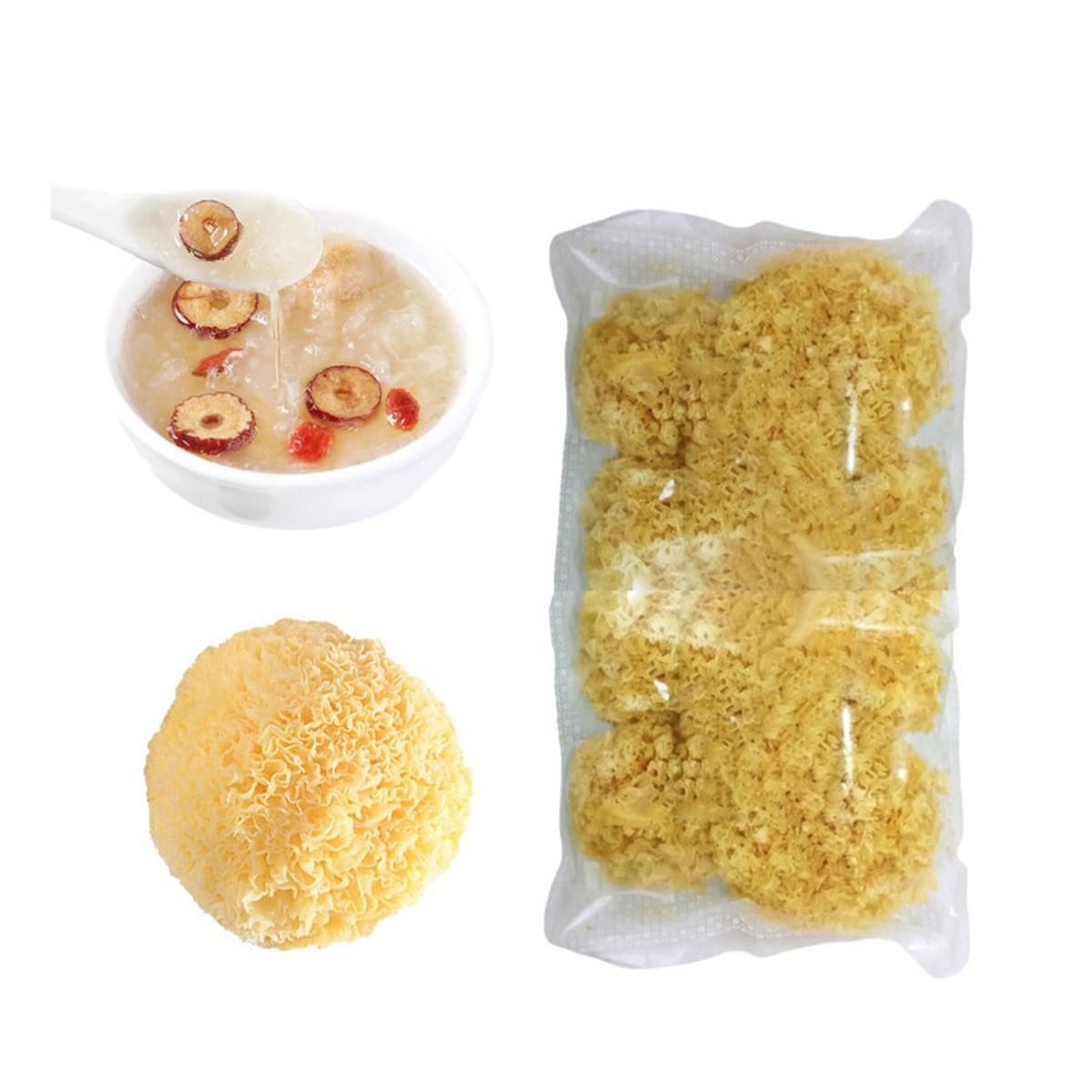 GENERICO - Hongos Seco De Nieve Tremella Fuciformis 500gr