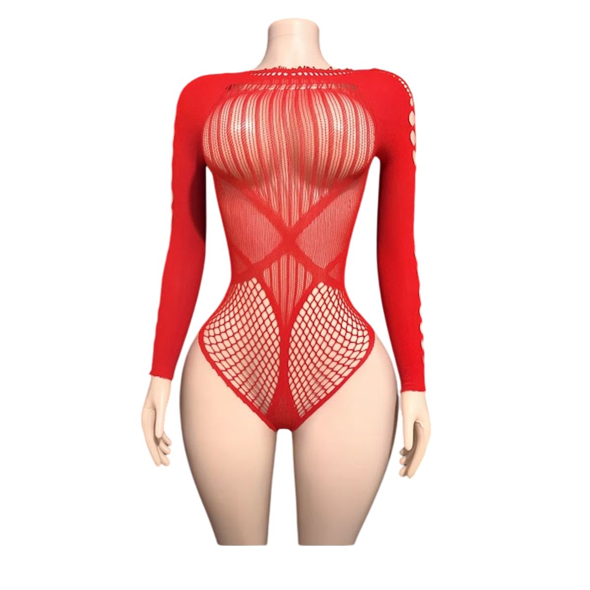 GENERICO - LENCERIA  MALLA  CORPORAL BODY CATSUIT