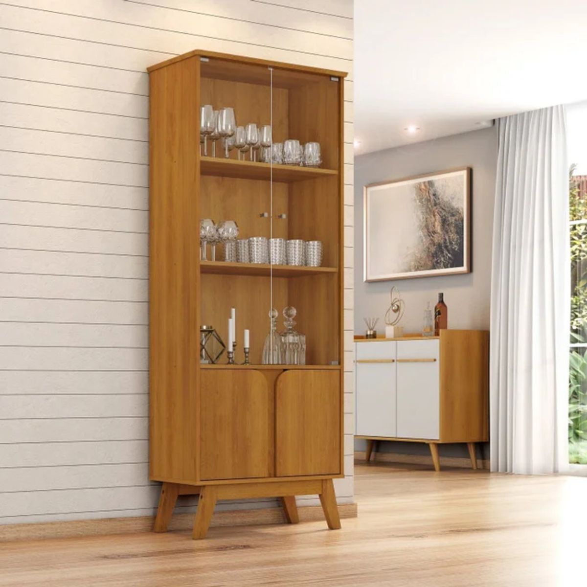 R&R MUEBLES - Vitrina Moderna Hibachi Haya R&R MUEBLES