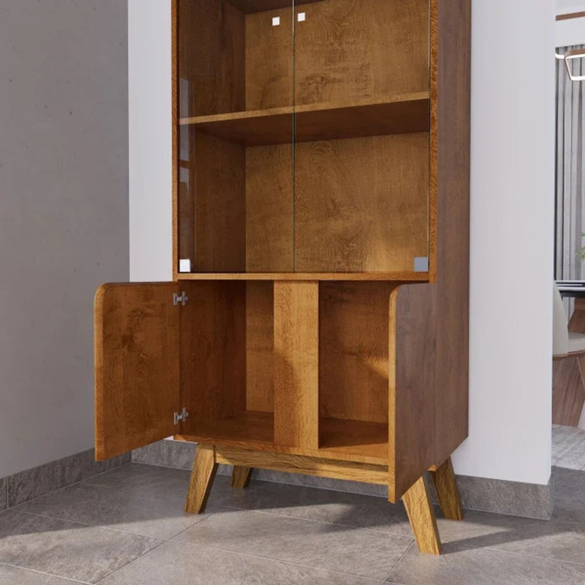 R&R MUEBLES - Vitrina Moderna Hibachi Haya R&R MUEBLES