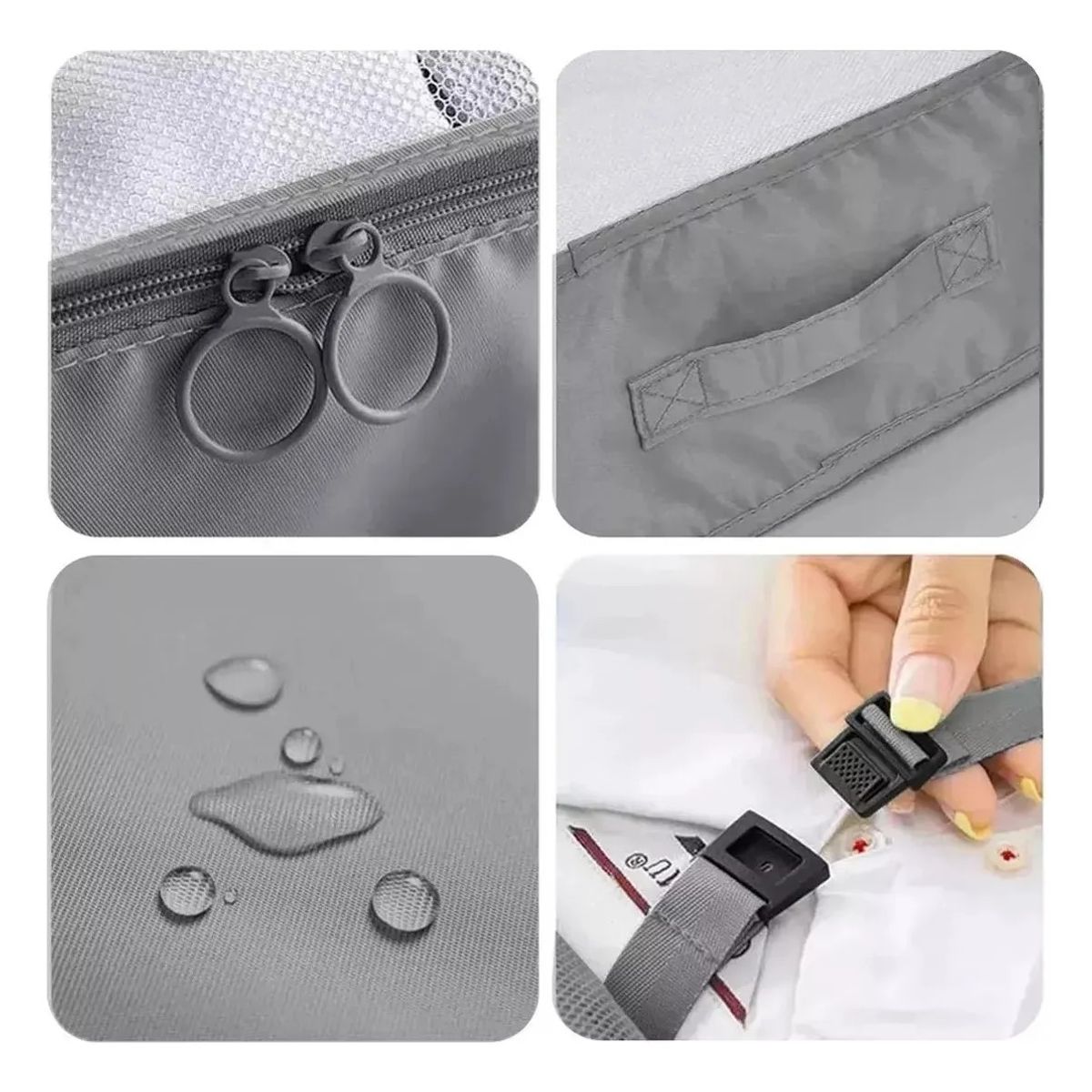 BLLOQ - Set Organizador De Maleta Bebe Neceser 7 Piezas