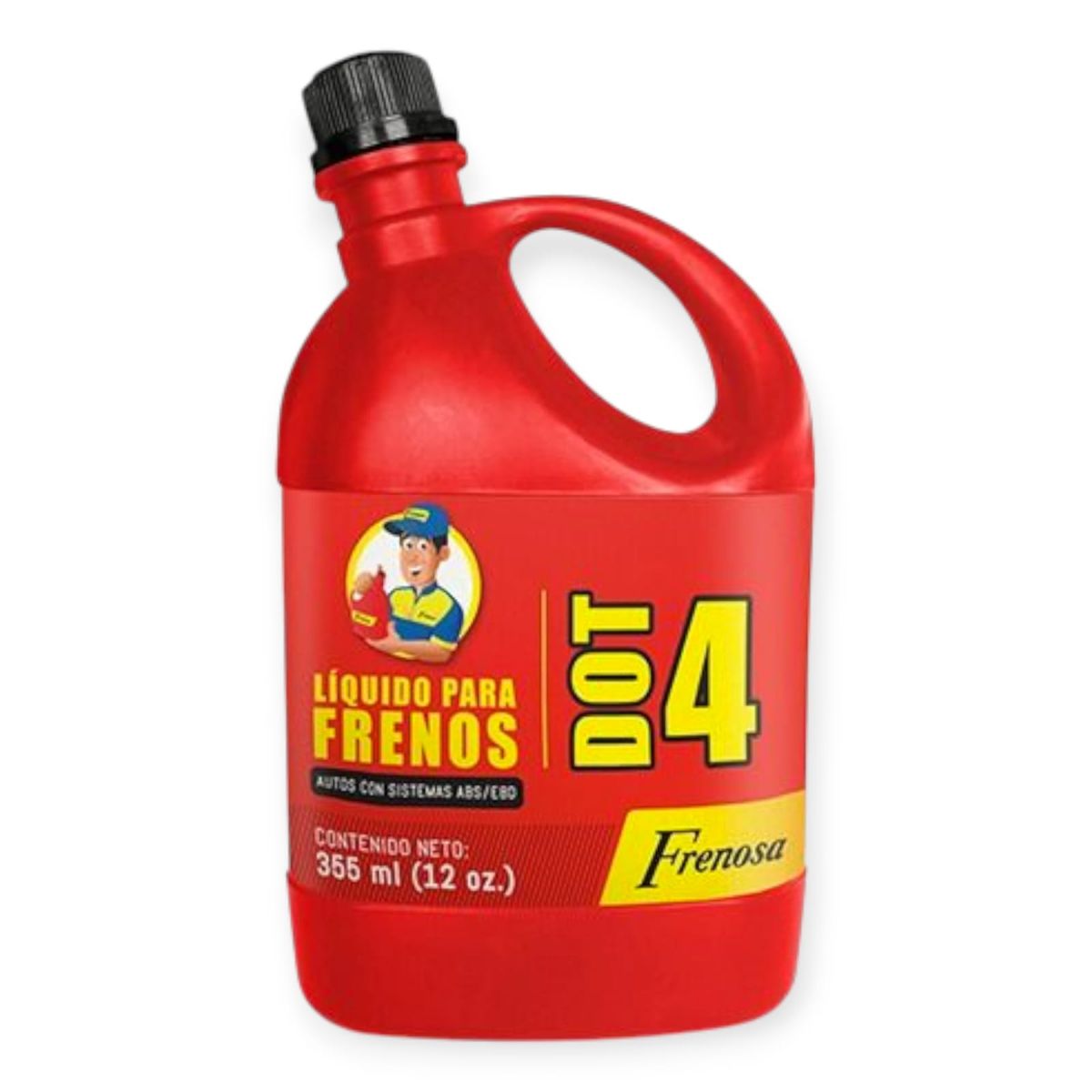 FRENOSA - Liquido de Freno DOT 4 Frenosa 355ml 12 ONZ Rojo