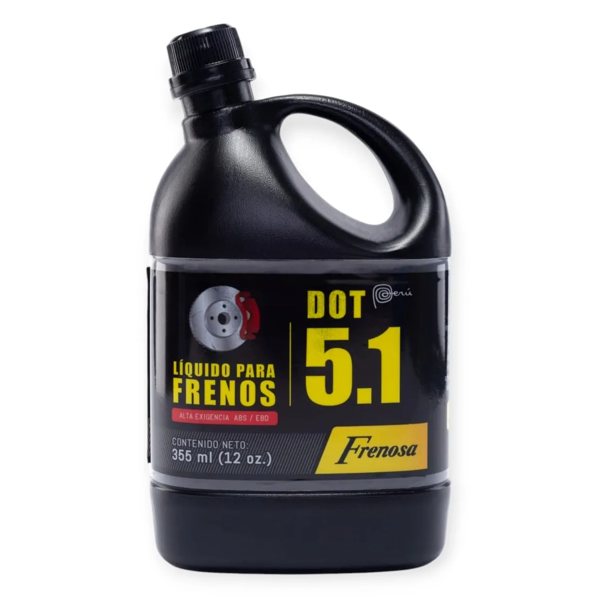FRENOSA - Liquido de Freno DOT 5.1 Frenosa 355ml 12 ONZ Negro