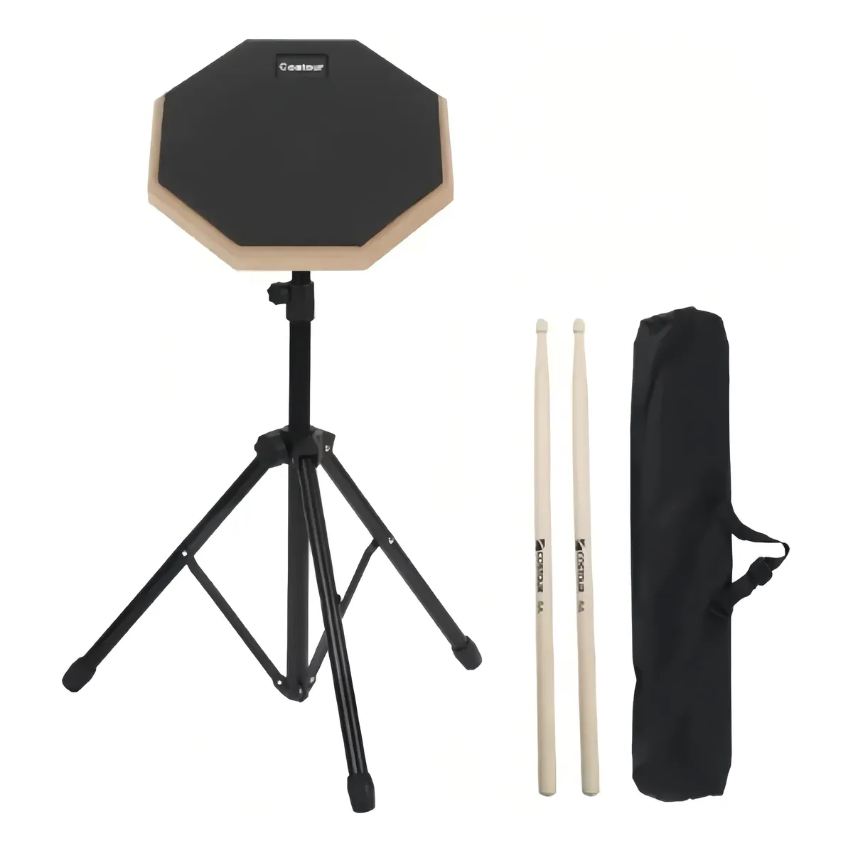 U BUY - Pad De Práctica Con Atril Y Bolso Y Baquetas