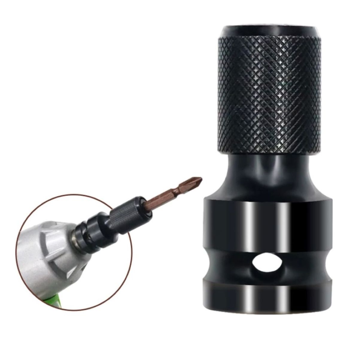 XTD - Adaptador De Llave De Impacto De ½ Atornillador De Impacto ¼