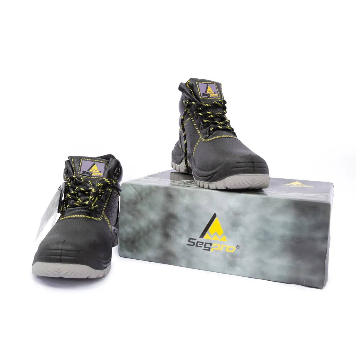 SEGPRO - BOTÍN DE SEGURIDAD HARDER CON PUNTERA DE ACERO Y PLANTILLA ANTIPERFORANTE