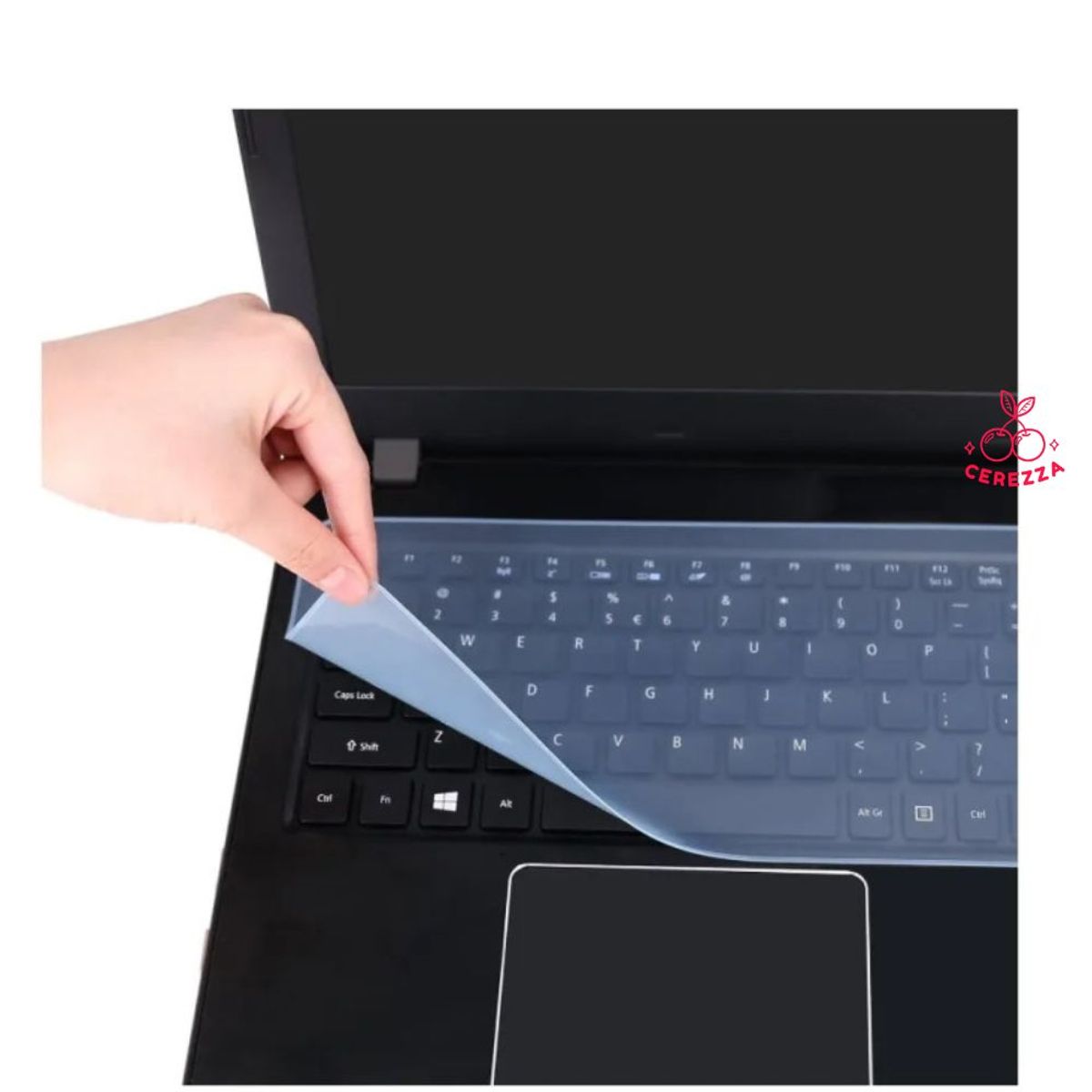 GENERICO - PROTECTOR DE TECLADO SILICONA PARA LAPTOPS DE 15.6 PULGADAS