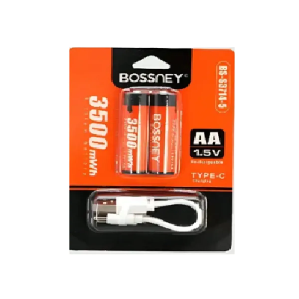 GENERICO - Pilas AA Bossney Recargables 2 Unidades