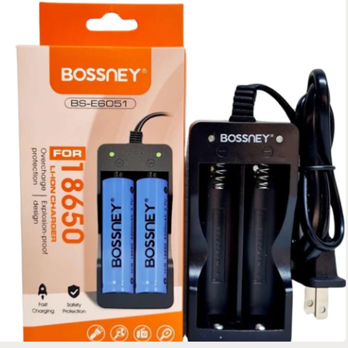 GENERICO - Cargador para pilas 18650