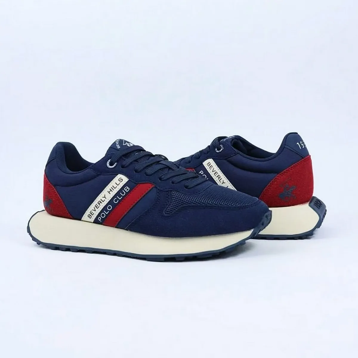 BEVERLY HILLS POLO CLUB - Zapatillas Beverly Hills Polo Club Drill Navy Hombre
