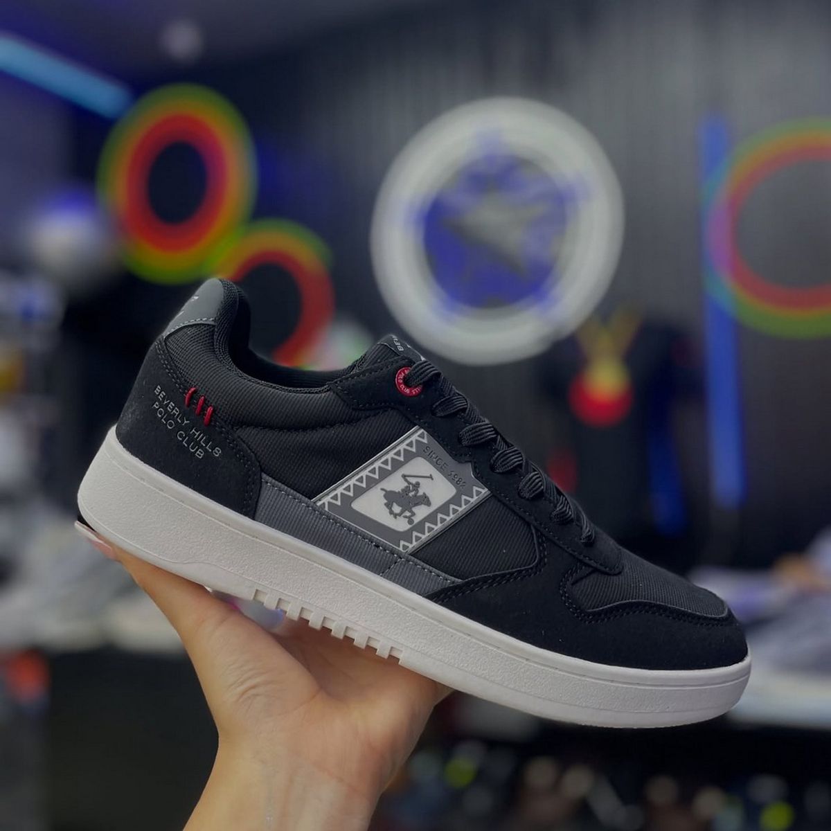 BEVERLY HILLS POLO CLUB - Zapatillas Beverly Hills Polo Club Hog Black Hombre