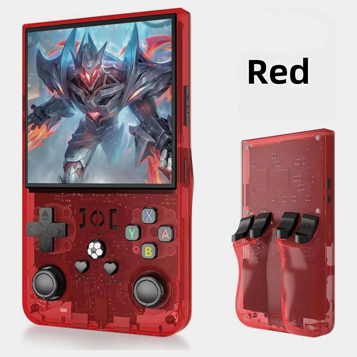 CORRERREY - Consola de videojuegos portátil Retro R36 PRO de sistema Linux