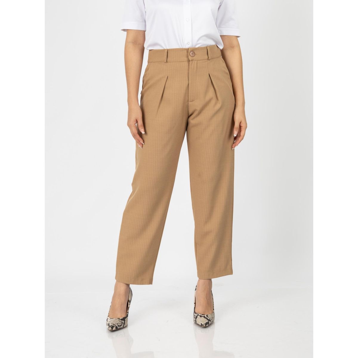 TULULA - PantalonEstilo Rayas Mujer Patrick