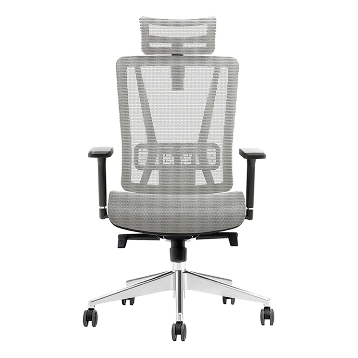OFIDEAS - Silla Giratoria ergonómica Gerencial Swift Color Gris  Ofideas