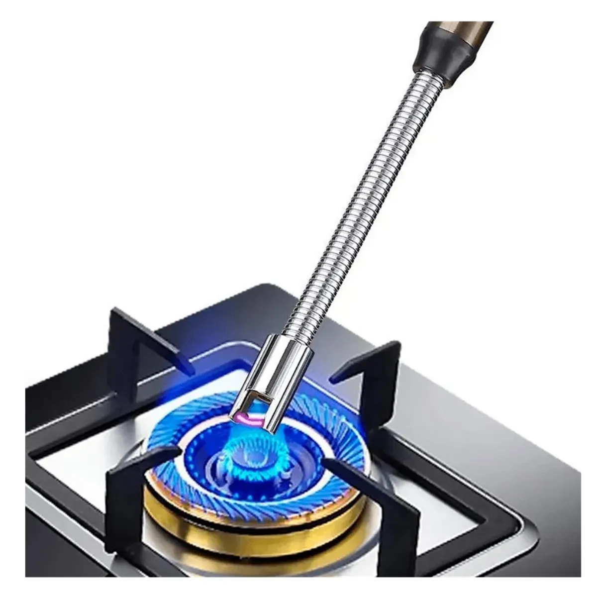 ICHIMATSU - ENCENDEDOR DE COCINA AZUL ELECTRICO RECARGABLE USB