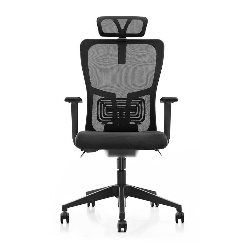 OFIDEAS - Silla Giratoria Ergonómica Ejecutiva Enjoy Color Negro Ofideas