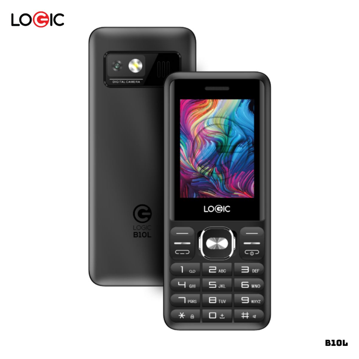 LOGIC - CELULAR BASICO LOGIC B10L 4G DUAL SIM - NEGRO