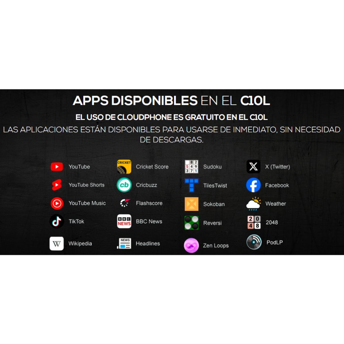 LOGIC - CELULAR BASICO LOGIC C10L 4G DUAL SIM - NEGRO