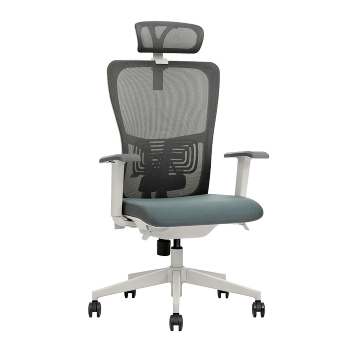 OFIDEAS - Silla Giratoria Ergonómica Ejecutiva Enjoy Color Gris Ofideas