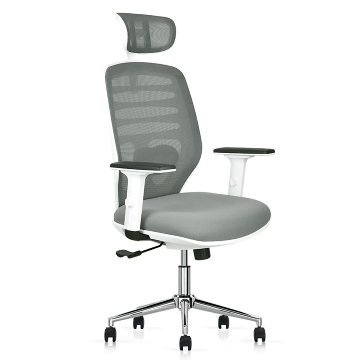 OFIDEAS - Silla Giratoria Ergonómica Presidencial Led Color Gris Ofideas