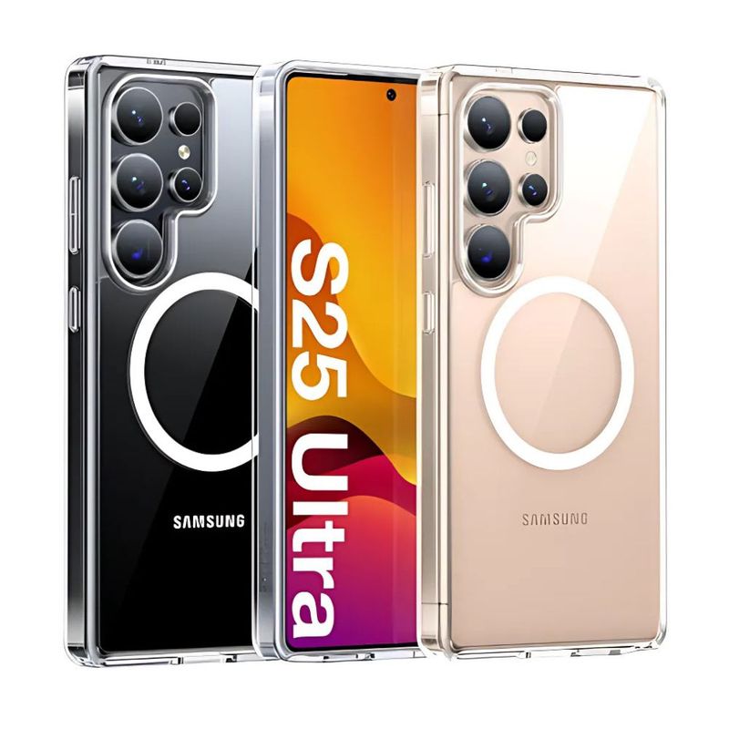 GENERICO - Case Magsafe Clear Antigolpes para Samsung S25 Ultra