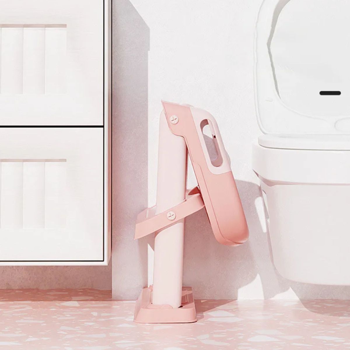 GENERICO - Asiento Portátil Inodoro para Niños - Rosado