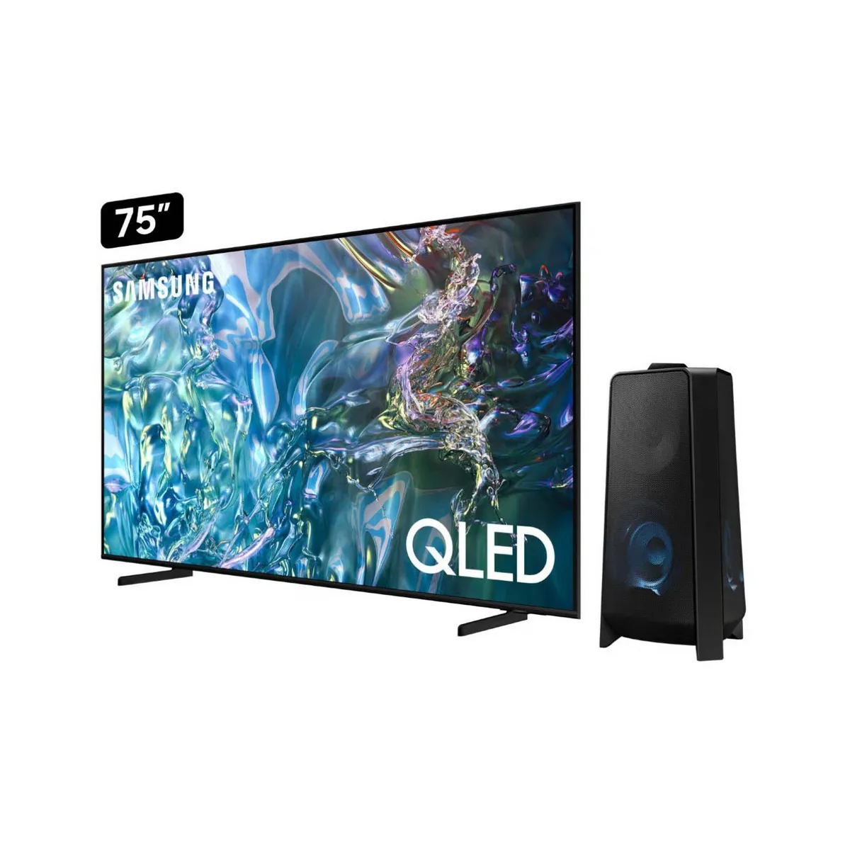 SAMSUNG - Televisor Samsung  Qled 75''  UHD  4K Tizen Os Smart Tv QN75Q65DAGXPE + Soundtower T50
