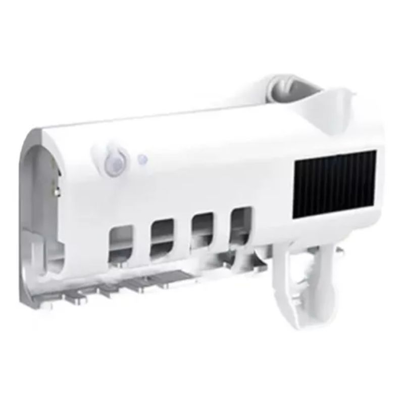 GENERICO - Porta Cepillos Inteligente con Dispensador de Pasta Dental UV