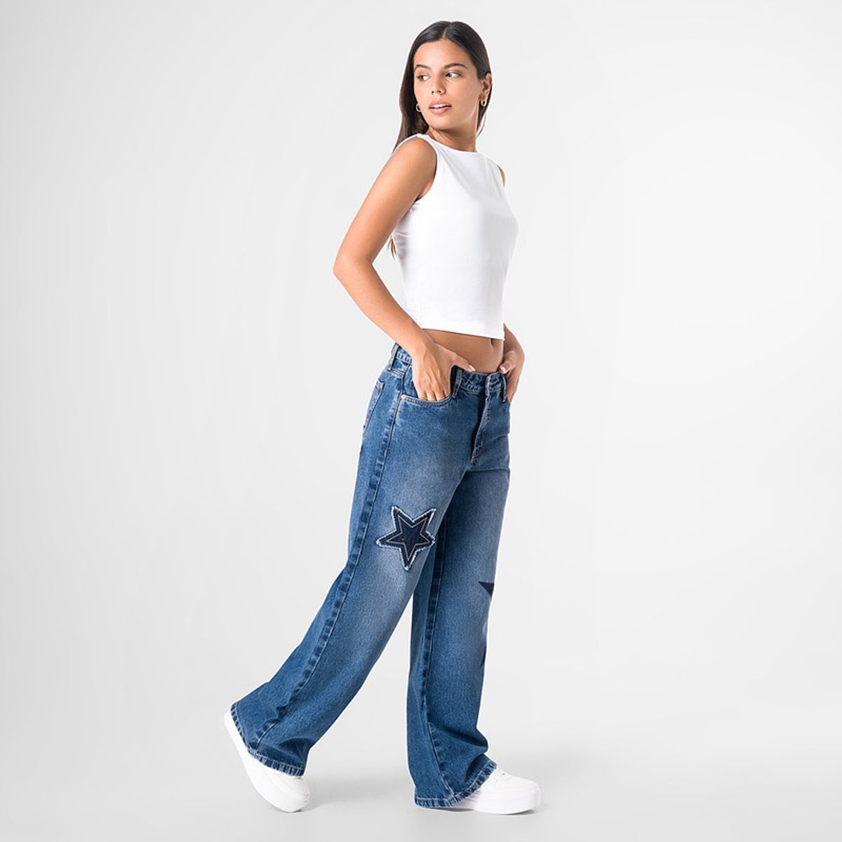 SQUEEZE - Jean Denim Mujer Nearly Squeeze