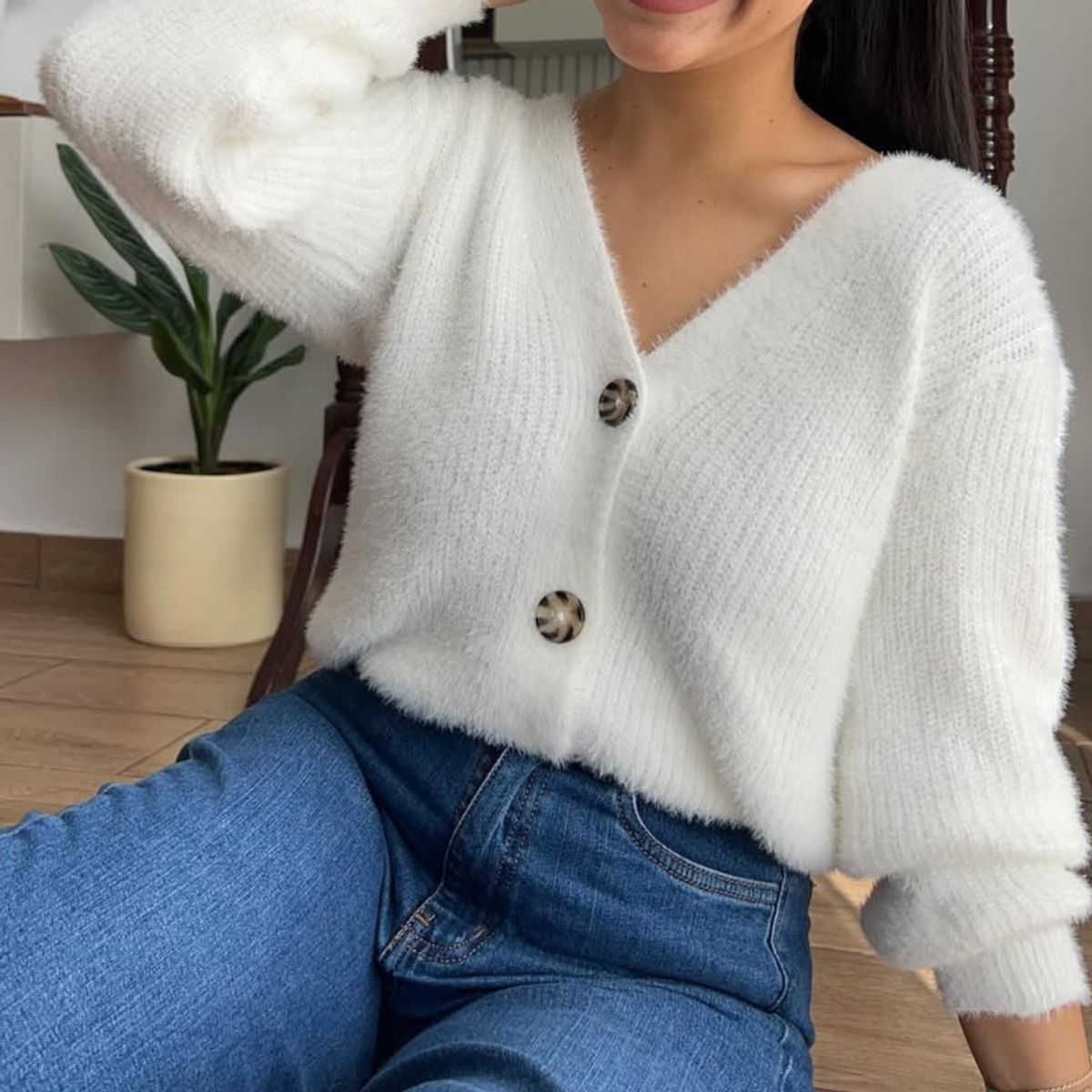 GENERICO - CHOMPA CARDIGAN DE DAMA