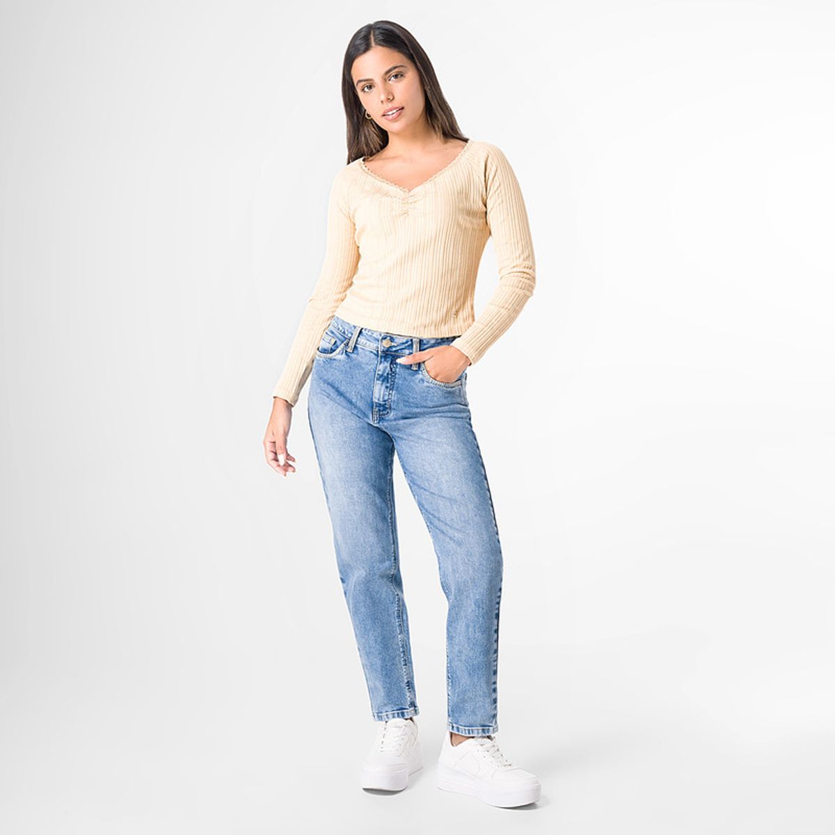 SQUEEZE - Jean Denim Stretch Mujer Enali Squeeze