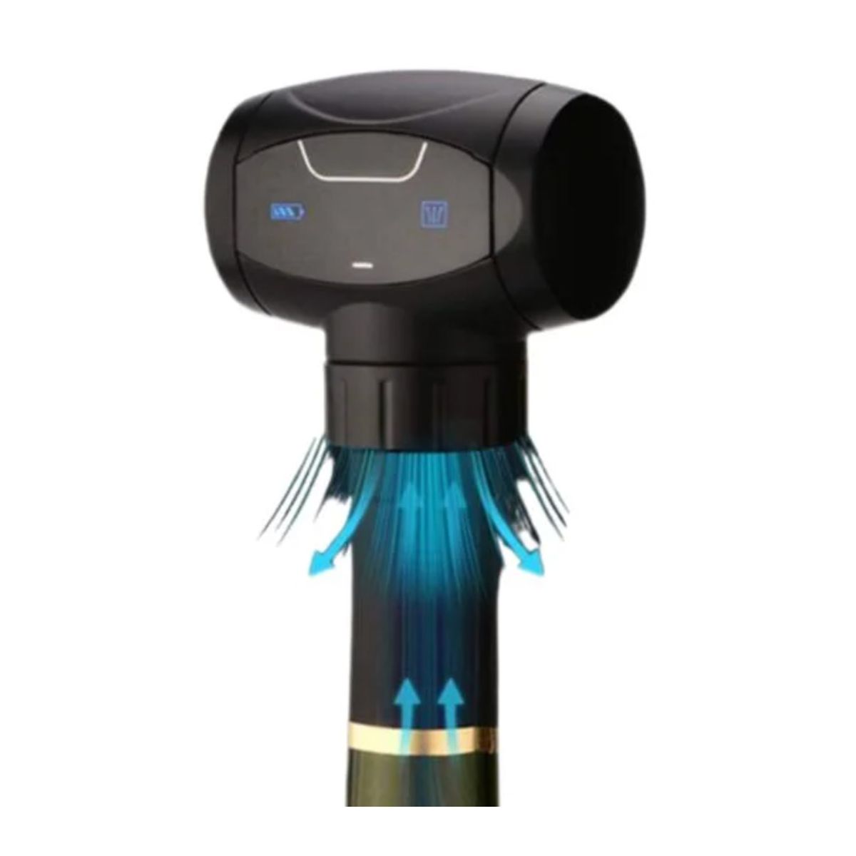 GENERICO - TAPON PARA BOTELLA DE VINO SELLADO AL VACIO -  ELECTRICO