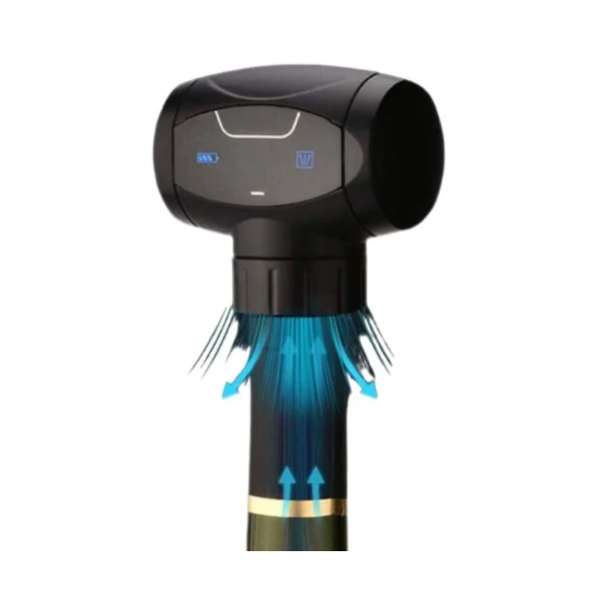 GENERICO - TAPON PARA BOTELLA DE VINO SELLADO AL VACIO -  ELECTRICO