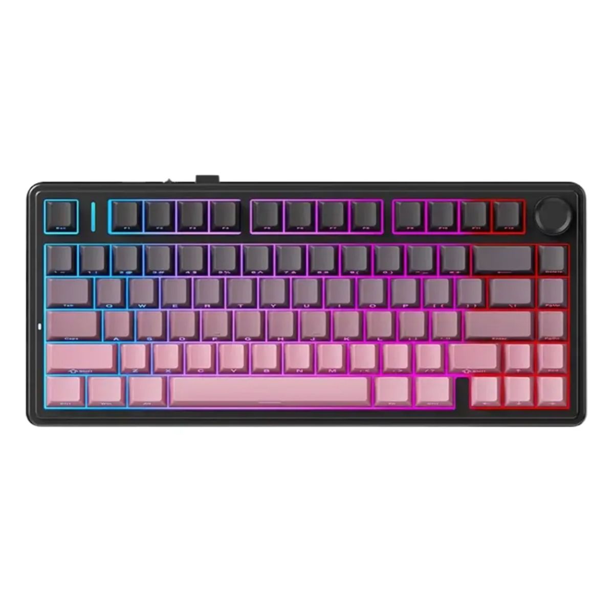 AULA - Teclado Mecanico Aula F75 Pink Switch Leobog reaper Green