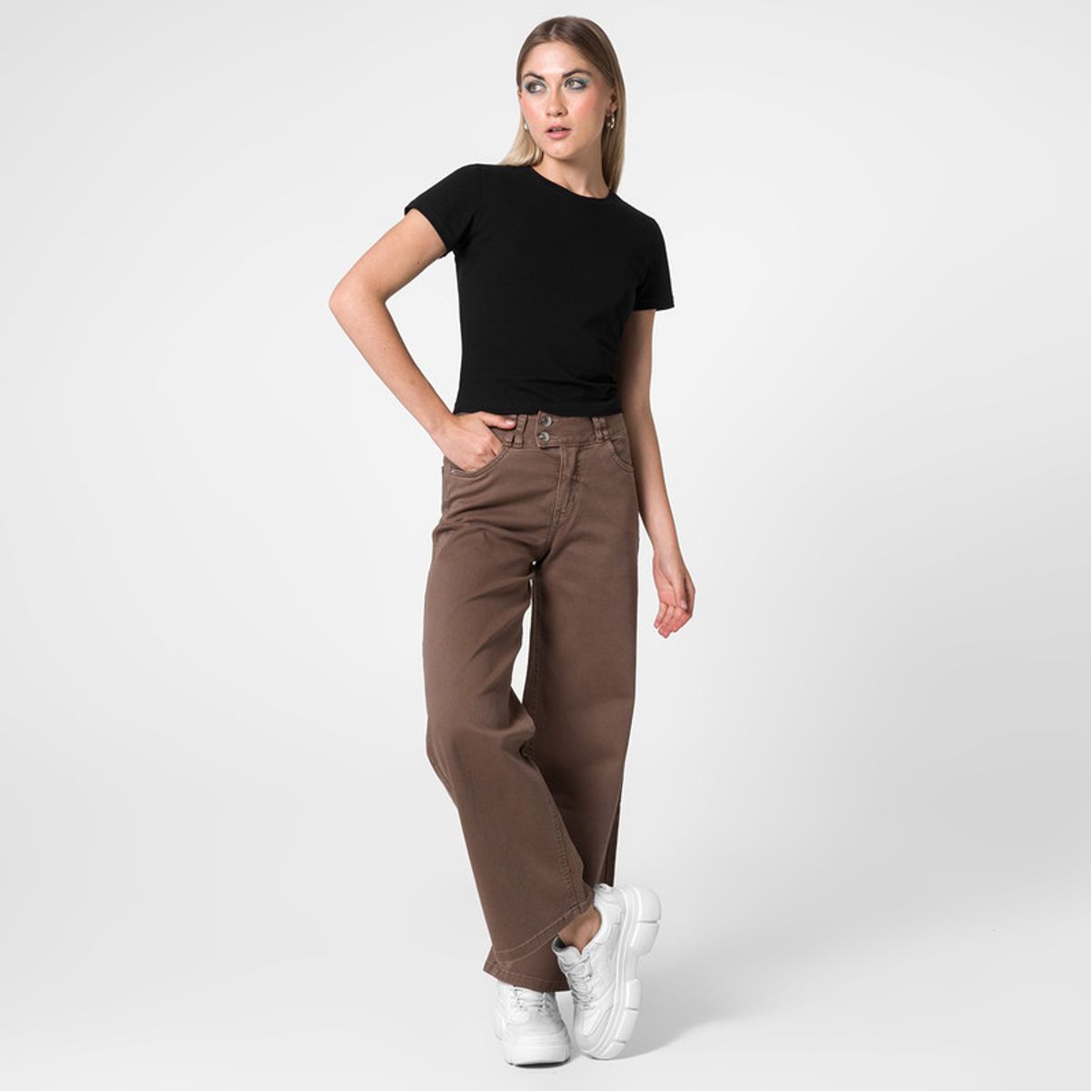 SQUEEZE - Pantalón Bull Denim Mujer Hemis Squeeze