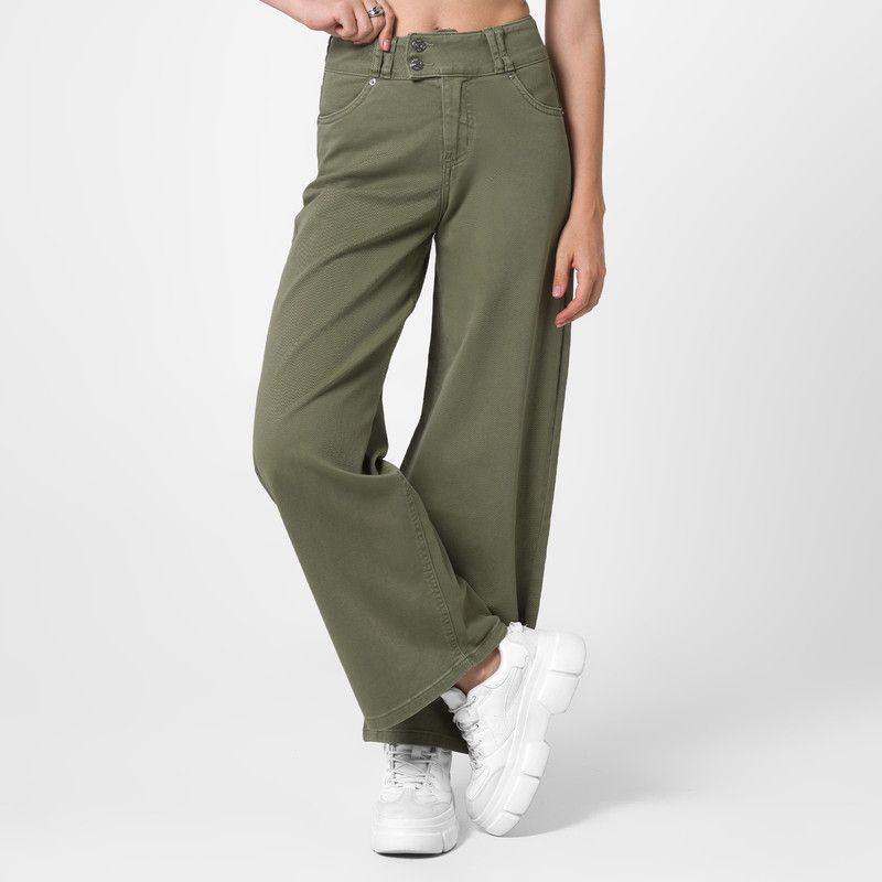 SQUEEZE - Pantalón Bull Denim Mujer Hemis Squeeze