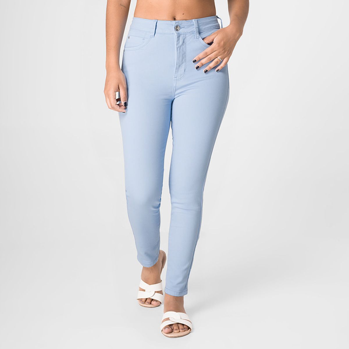 SQUEEZE - Pantalón Drill Stretch Mujer Ingrid Colors Squeeze