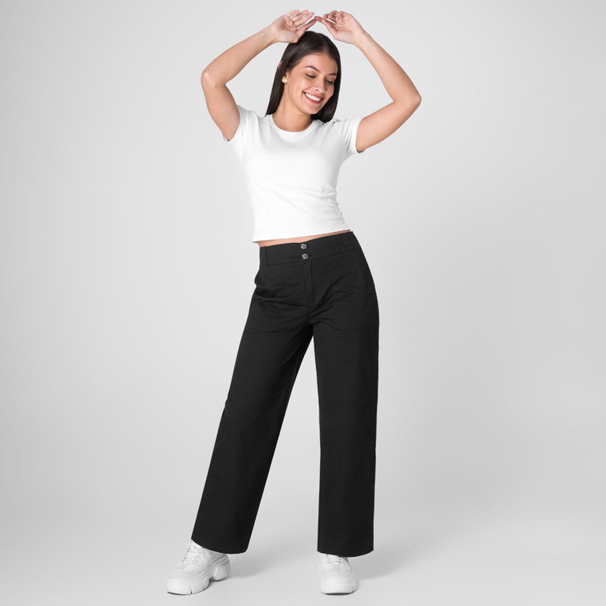 SQUEEZE - Pantalón Tafeta Mujer Lynnie Squeeze