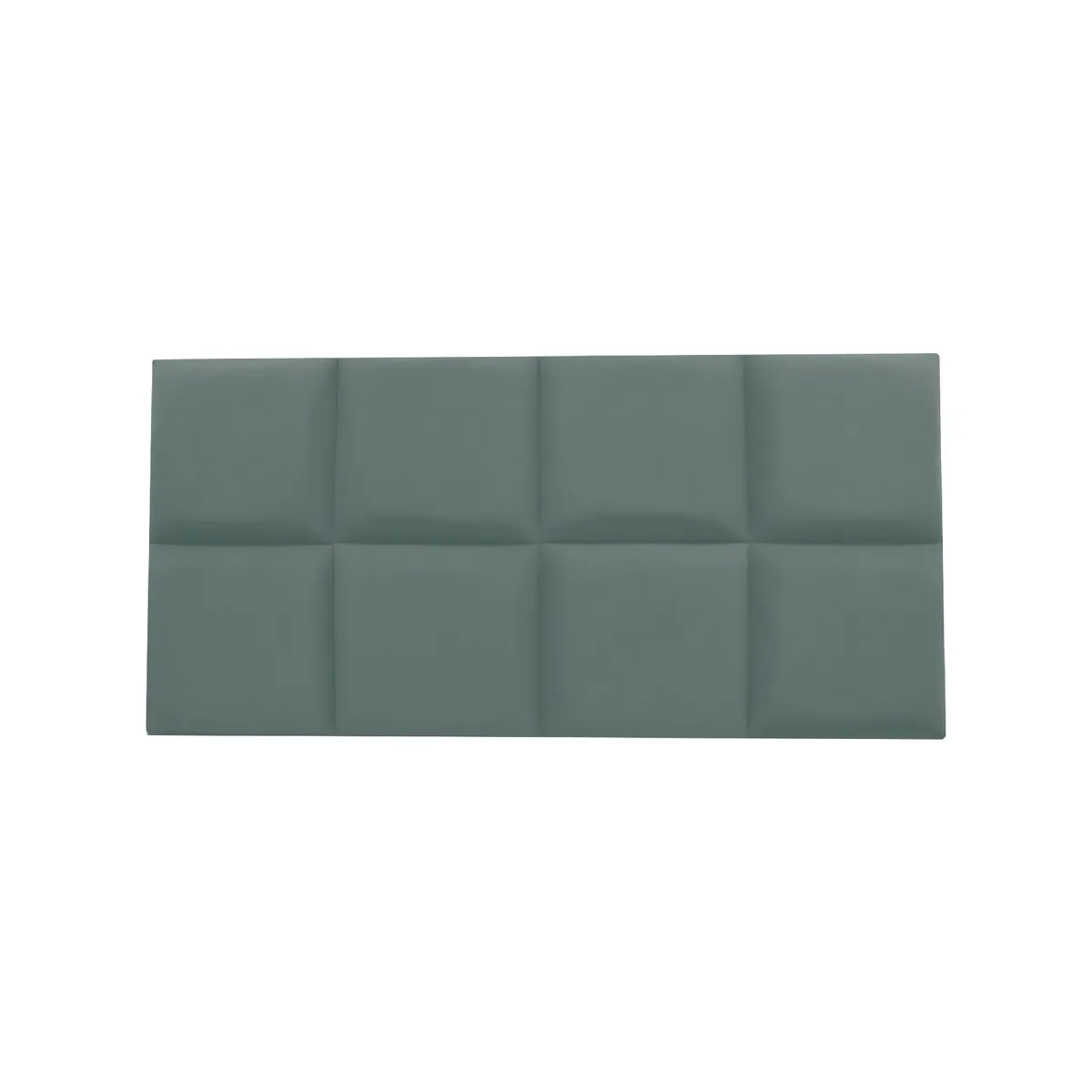 MUEBLES MACRUMO - Cama tapizada Serena + almohada - 1.5 Plz - Color Gris oscuro