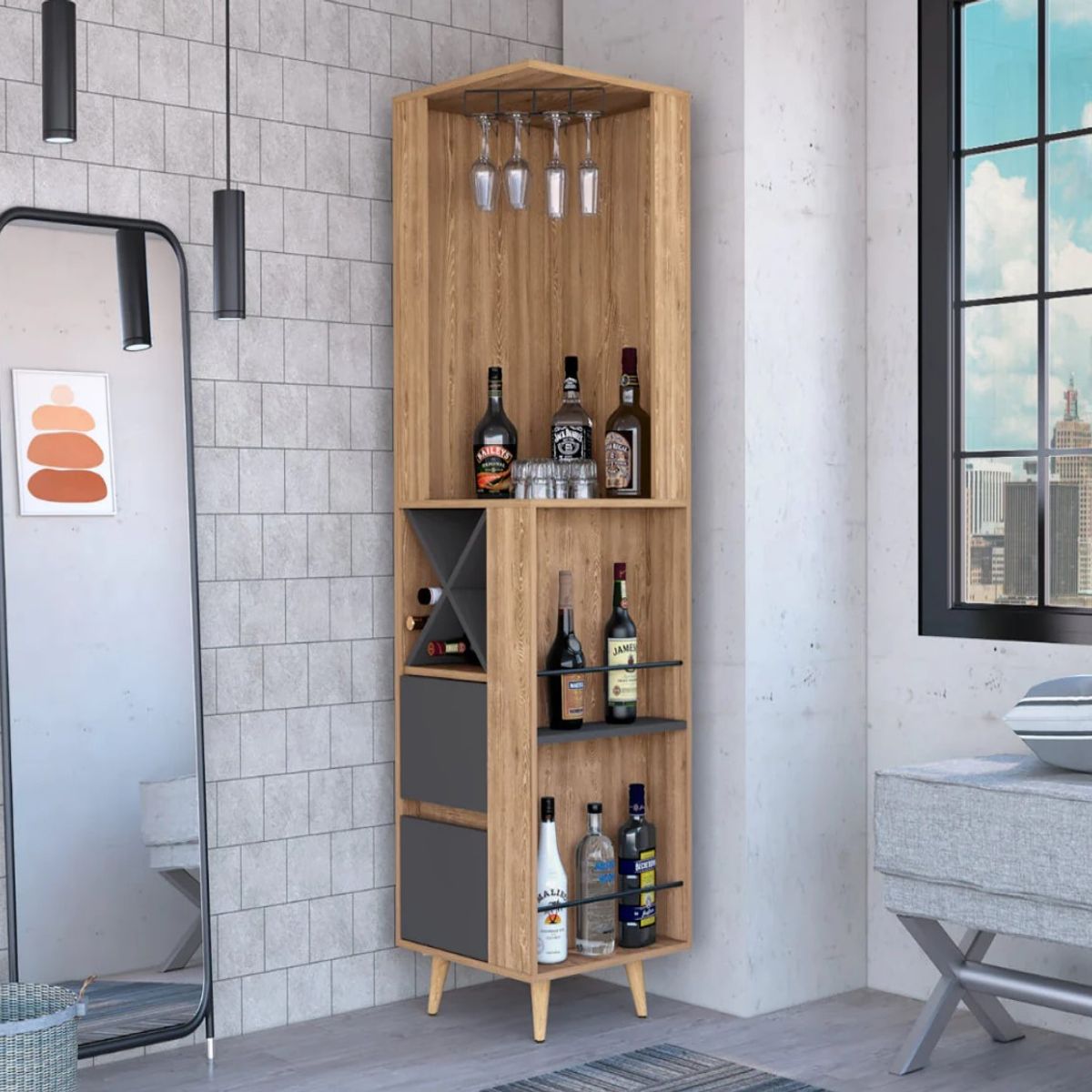 73 EXPERIENCE - Mueble Bar Tekila Sahara & Plomo 73 Experience