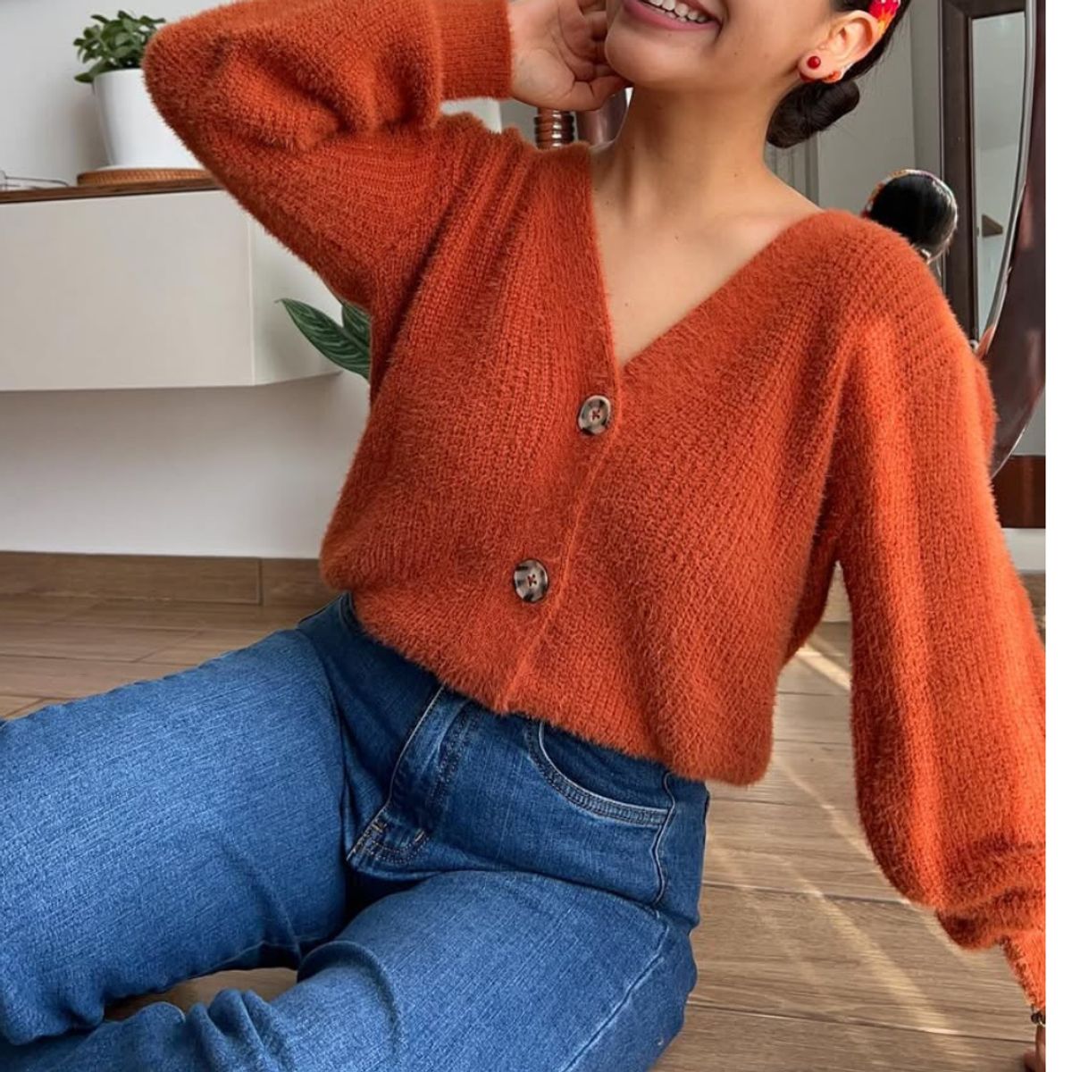 GENERICO - CHOMPA CARDIGAN DE DAMA