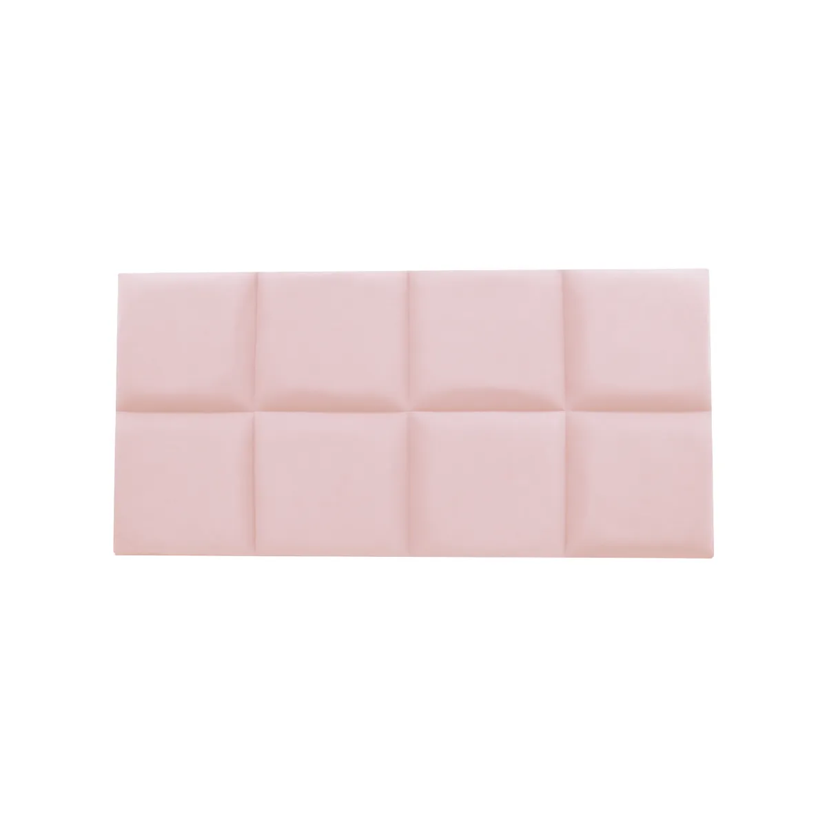 MUEBLES MACRUMO - Cama tapizada Serena + almohada - 1.5 Plz - Color Rosado