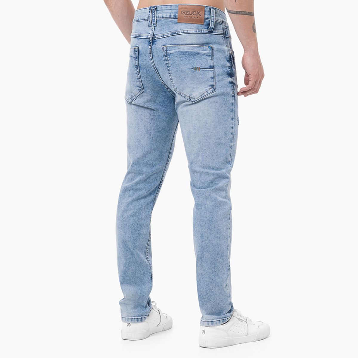 GZUCK - Pantalon Moda Denim Stretch Gj Serie -213 Hombre