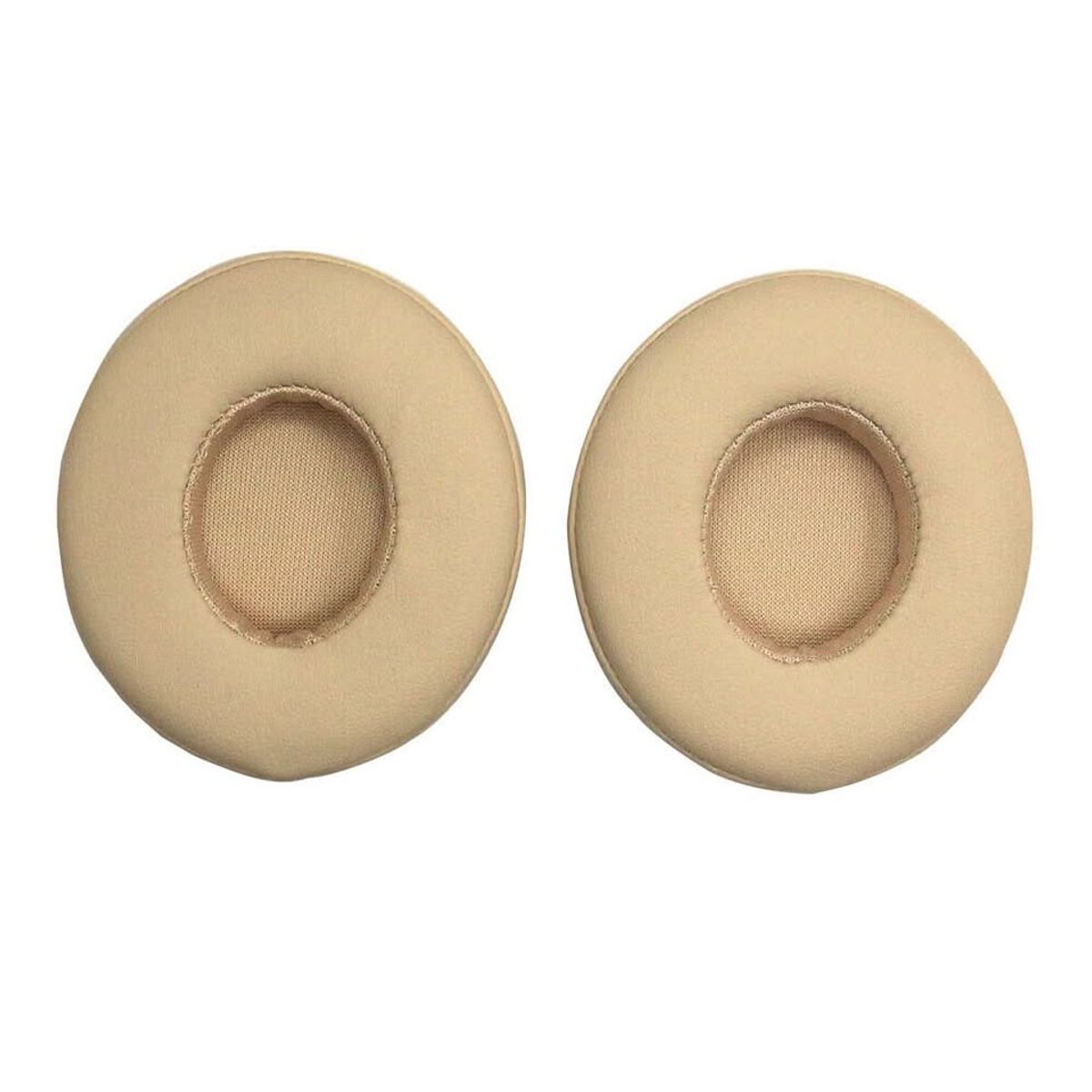 GENERICO - Almohadillas para audífonos Beats Solo 2 y 3  beige
