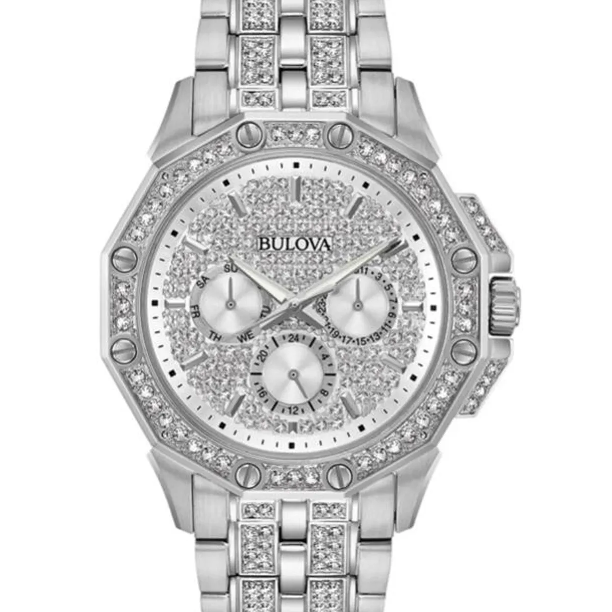 BULOVA - BULOVA OCTAVA ACERO INOXIDABLE Y CAJA BLANCA