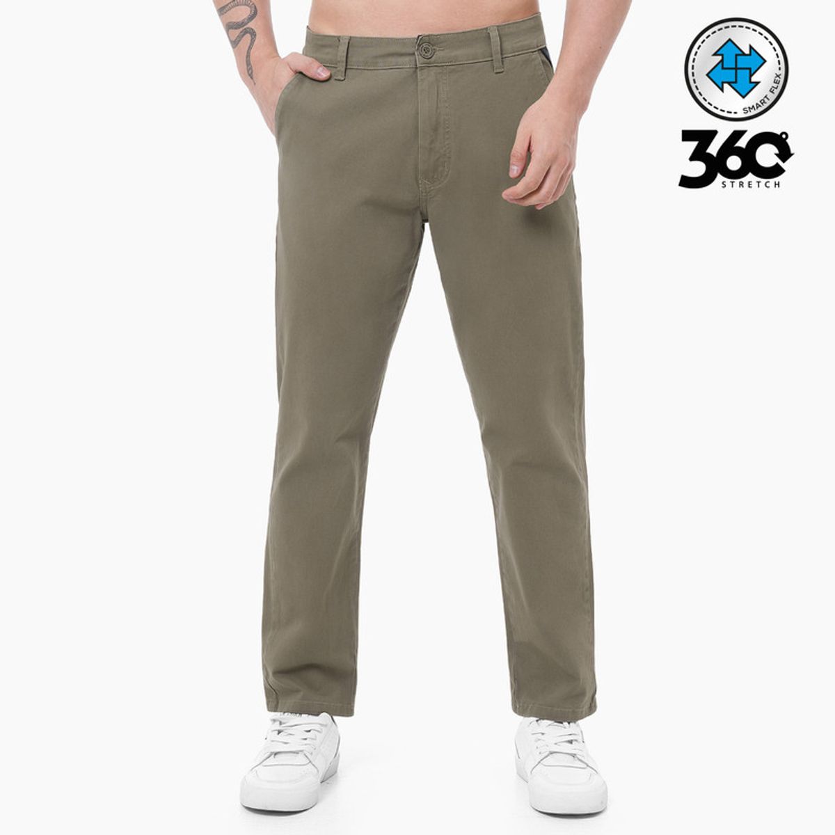 GZUCK - Pantalón Drill Stretch Hombre Olcomx Gzuck