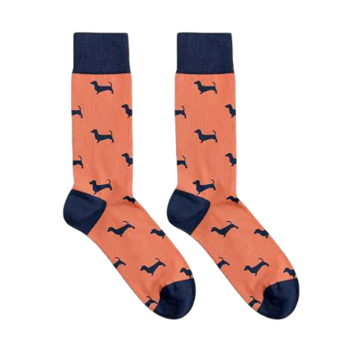 BILLY BROWN - Medias Perro Salchicha Coloridos con Diseño, Unisex, 1 Par