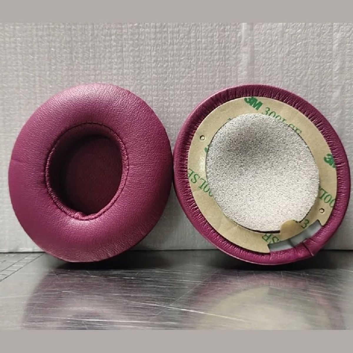 GENERICO - Almohadillas para audífonos Beats Solo 2 y 3  Brick Red