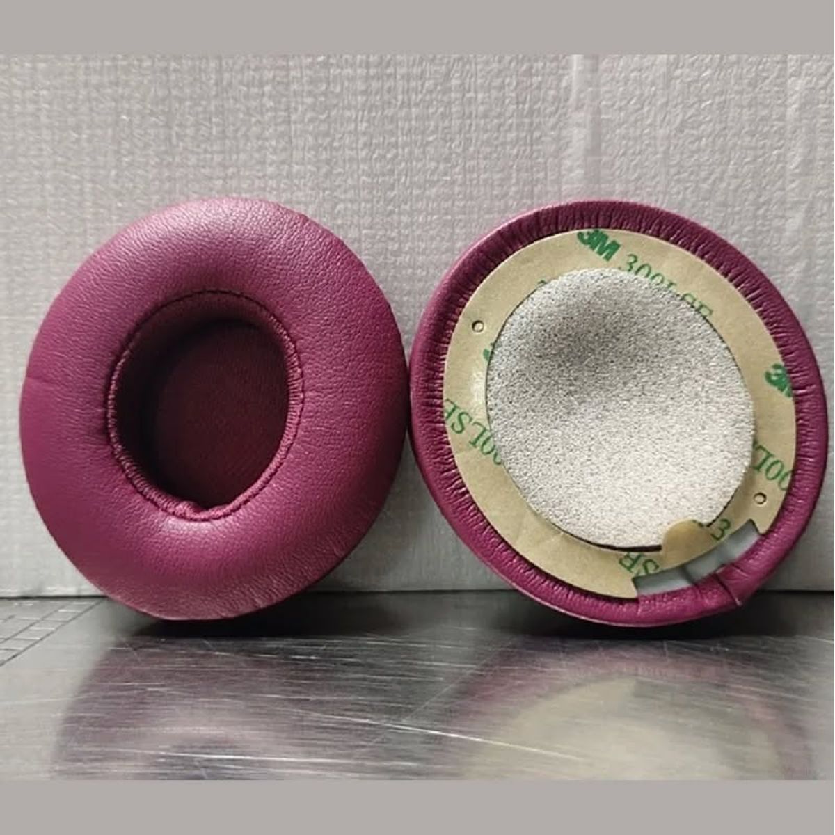 GENERICO - Almohadillas para audífonos Beats Solo 2 y 3  Brick Red